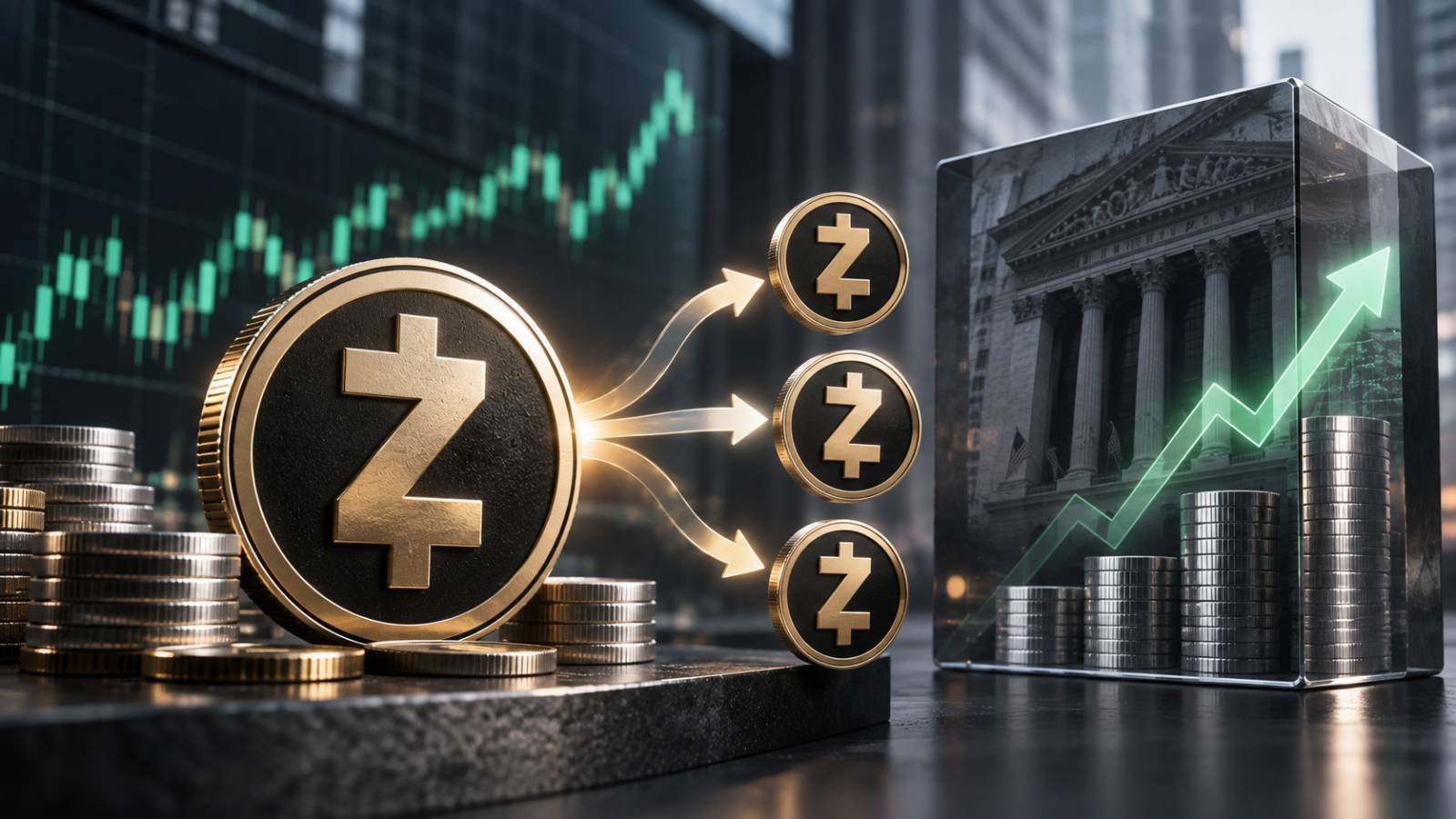 Grayscale pecah Zcash ETF 3:1 usai dana masuk US$233 juta
