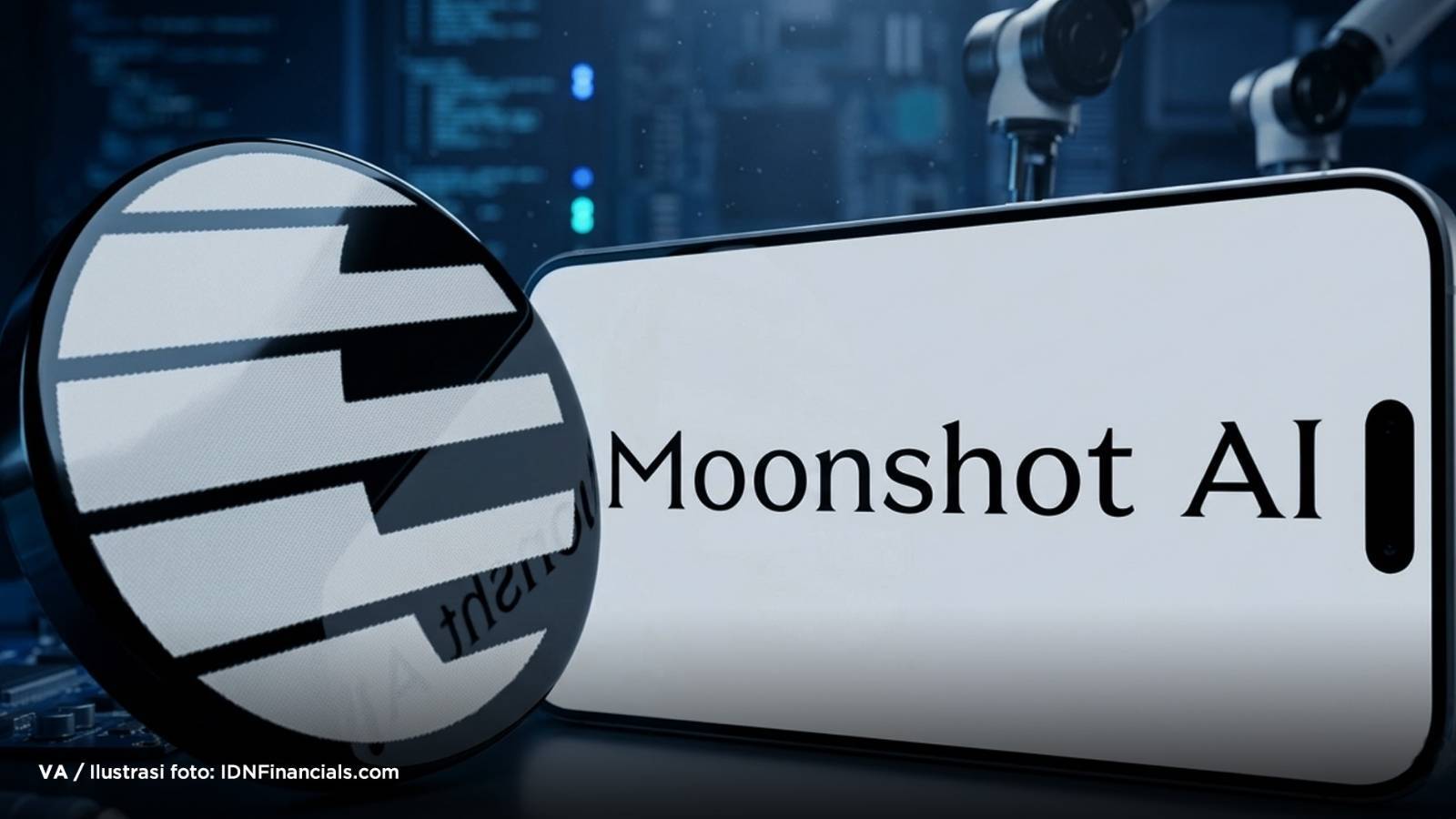 vidio sabung ayam Moonshot negosiasi bagi hasil Kimi K3 dengan Microsoft dan Google