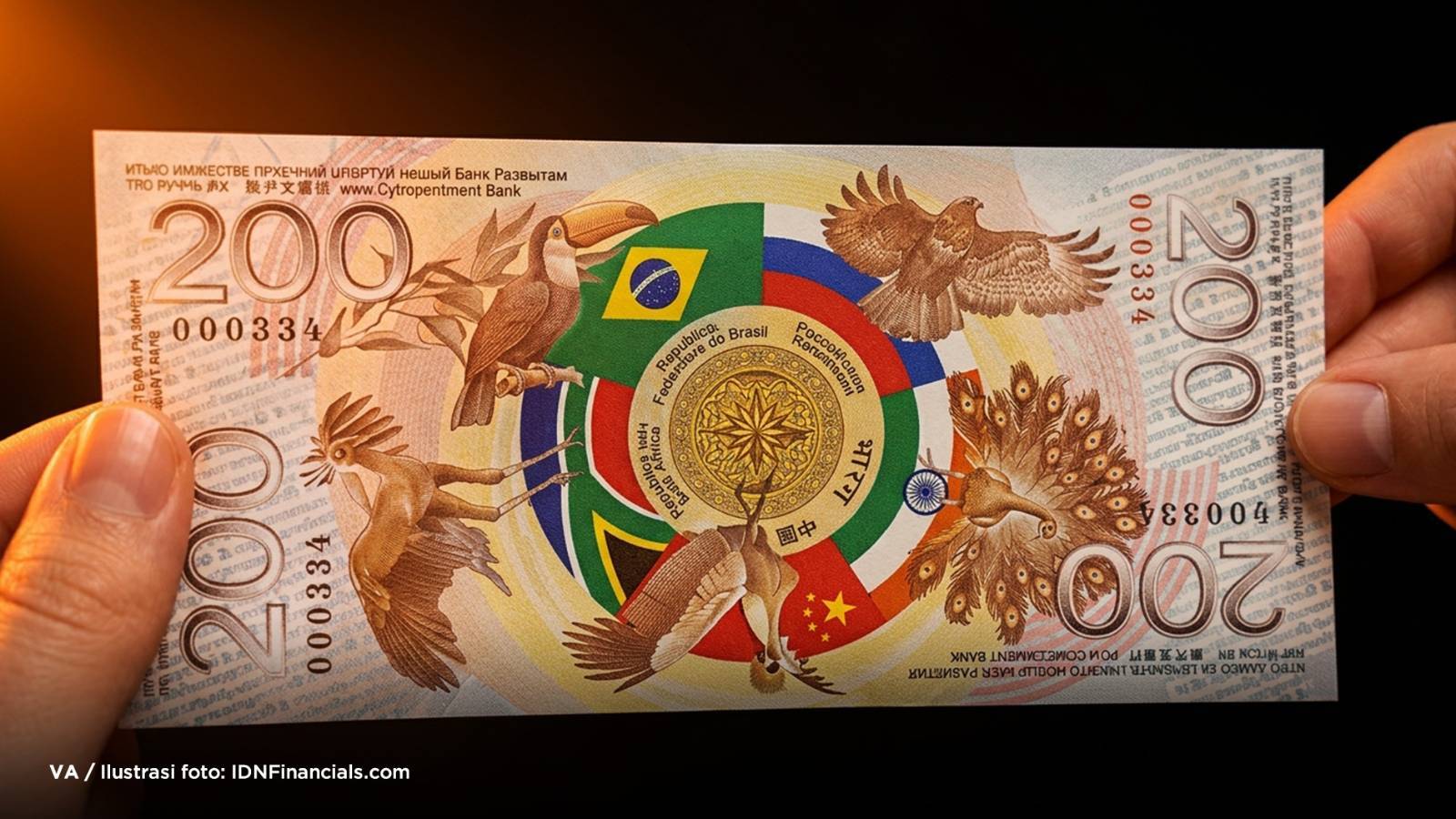 India dorong koneksi uang digital antarbank sentral BRICS
