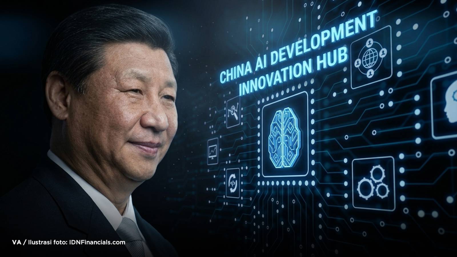 surga3 Xi Jinping usung diplomasi AI di tengah rivalitas teknologi dengan AS