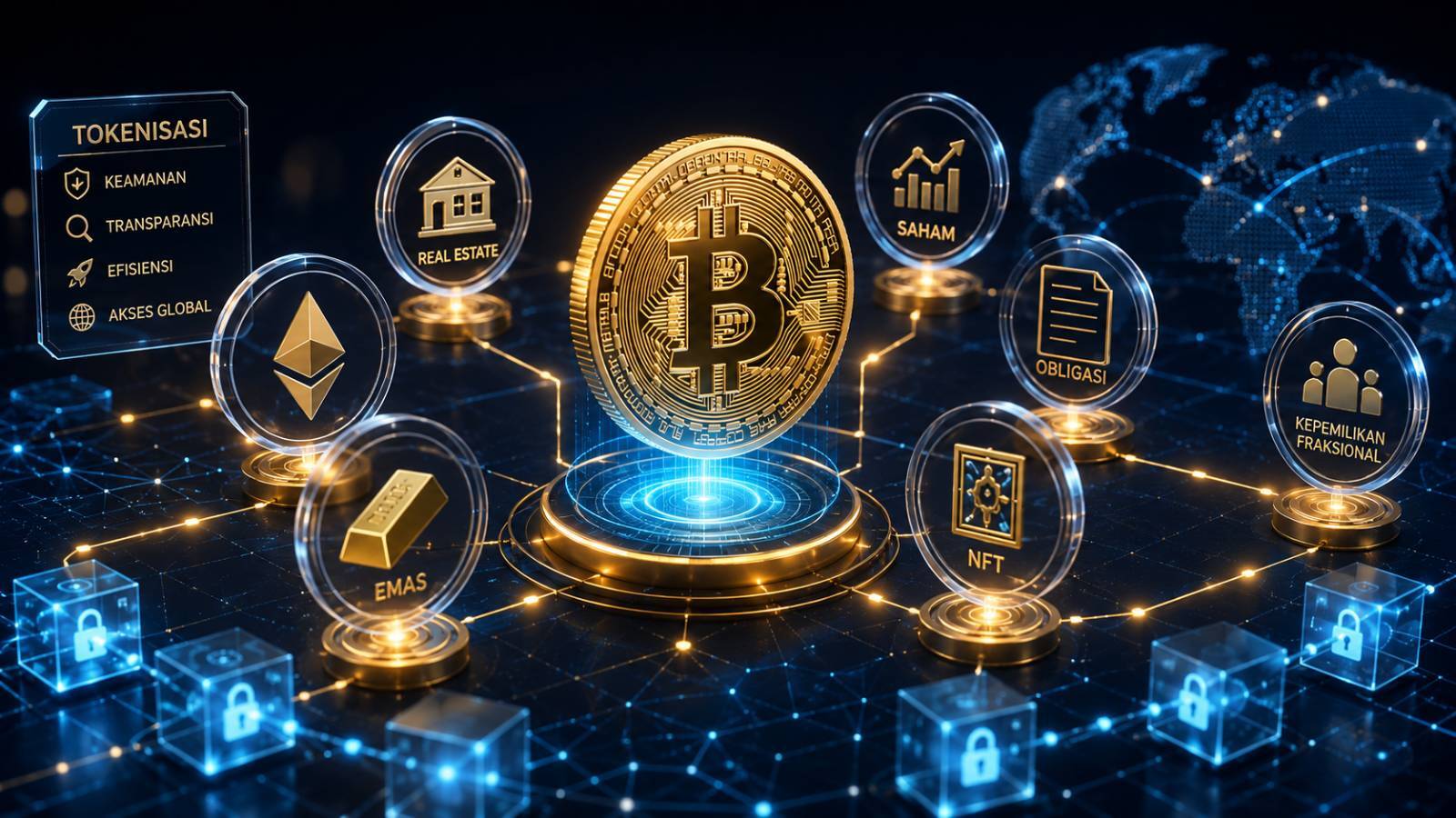 SEC AS buka jalan perdagangan saham tokenisasi di blockchain