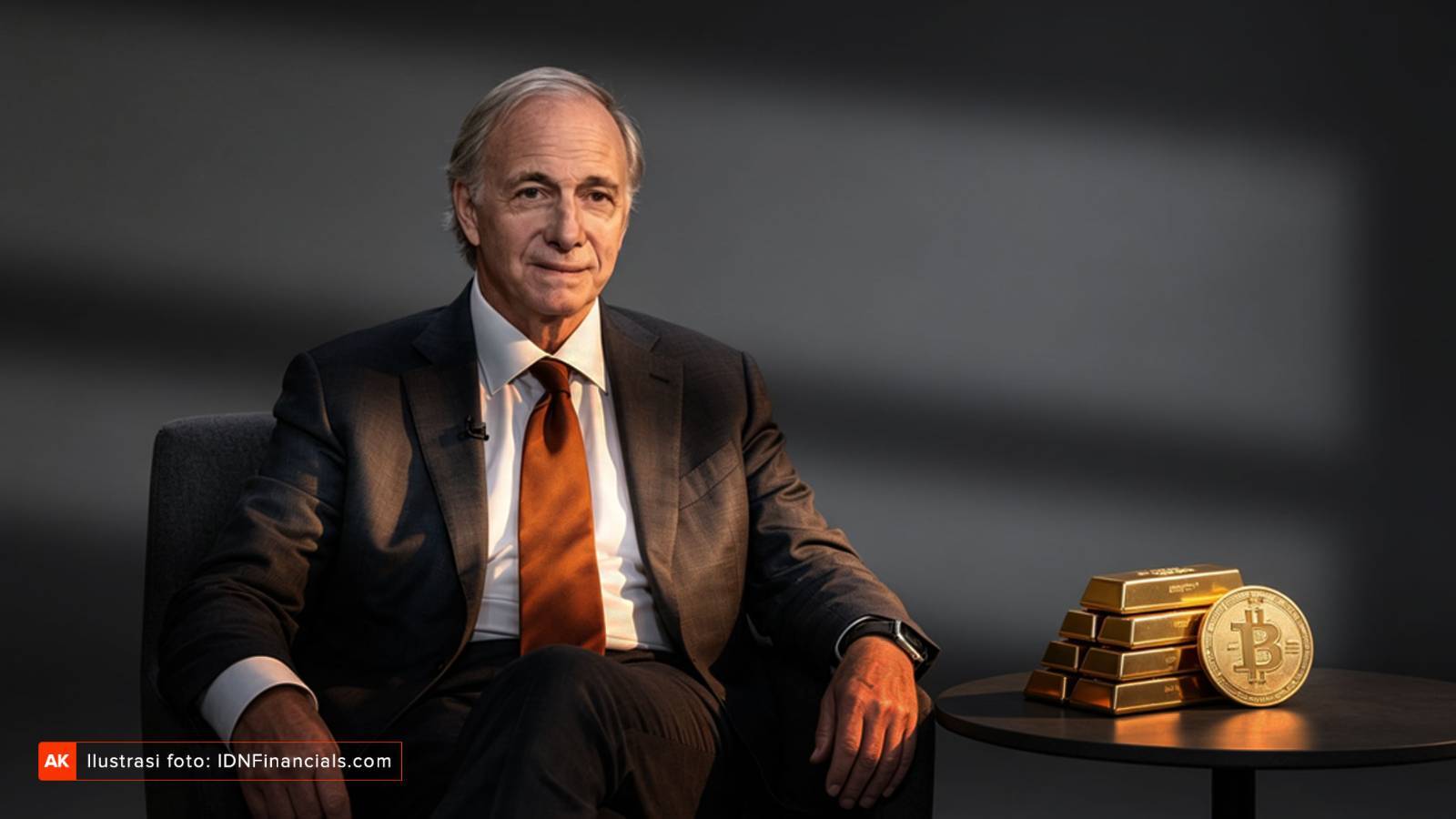 Ray Dalio sarankan kurangi obligasi, tambah emas dan bitcoin